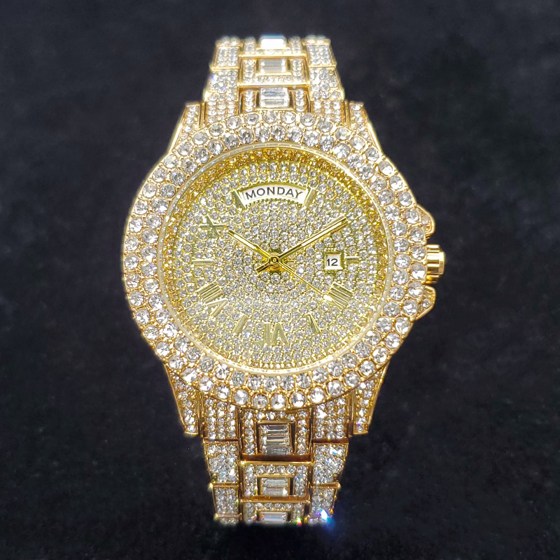 Luxury Watch Iceberg - Роскошные мужские часы с бриллиантами, модные,