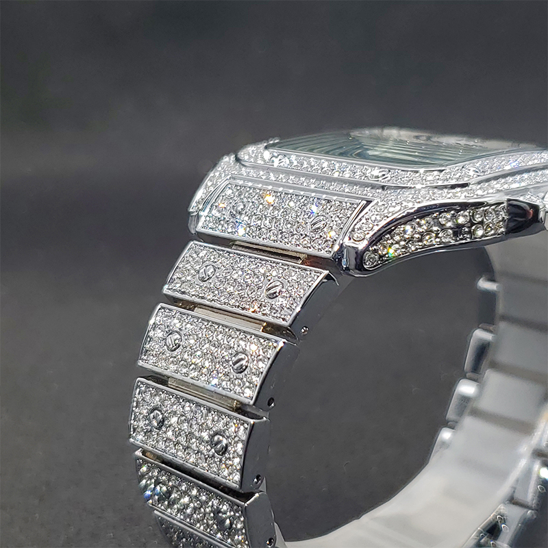 MISSFOX Квадратные часы для му – обзор и цена Luxury Watch Iceberg